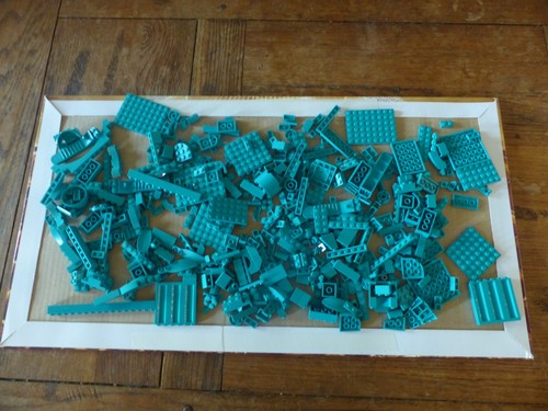 Lego vrac vert turquoise - lego,