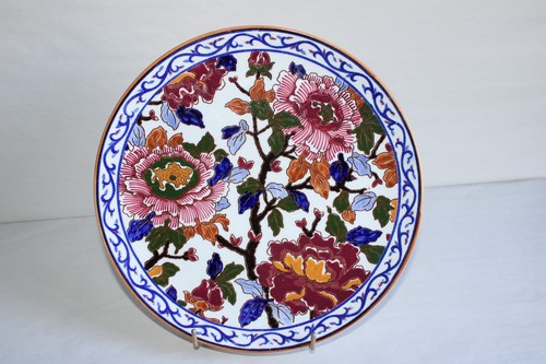 Plat rond décoratif - , en