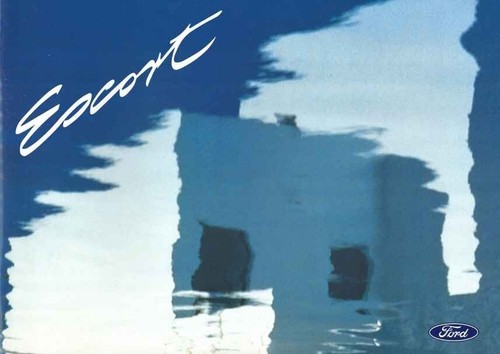 Catalogue brochure ford escort - catalogue,