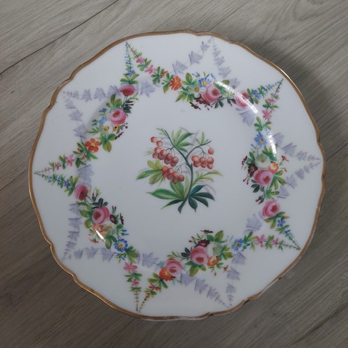 Assiette porcelaine 19eme - porcelaine,