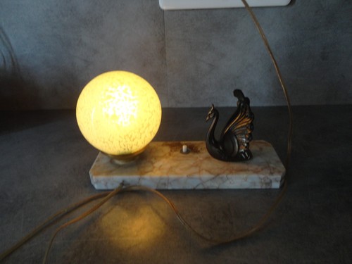Lampe table bureau - , marbre