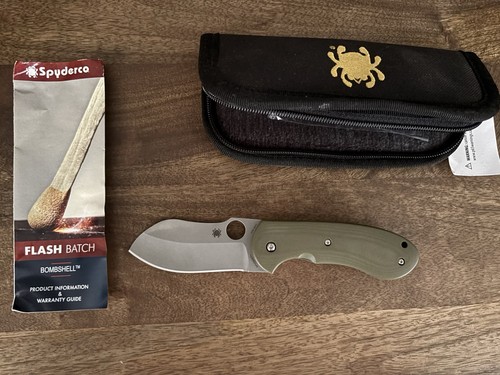 Spyderco c250gtip bombshell - spyderco,