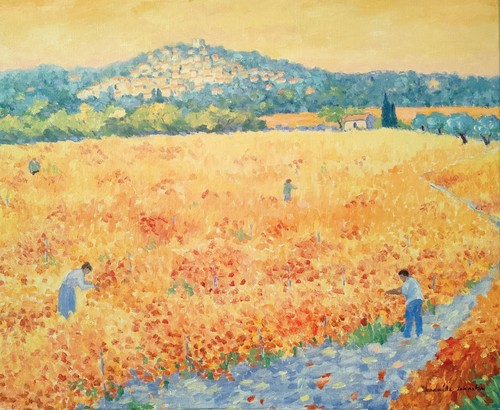 Tableau original huile sur - huile,