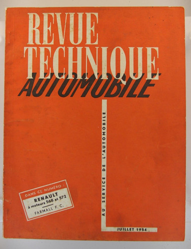 Revue technique tracteur - technique,