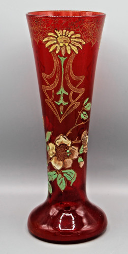 Grand vase ancien - grand, verre