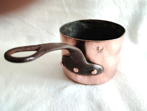 Ancienne casserole cuivre - , au