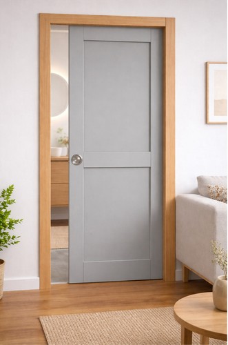 Porte coulissante athena - athena, gris