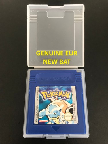 Pokemon blue version eur game - pokemon,