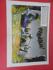 Sérigraphie Astérix Orage