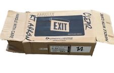?(AN) Lithonia LRP 1 GC RA 120/277 TM LED Edge Lit Exit Sign