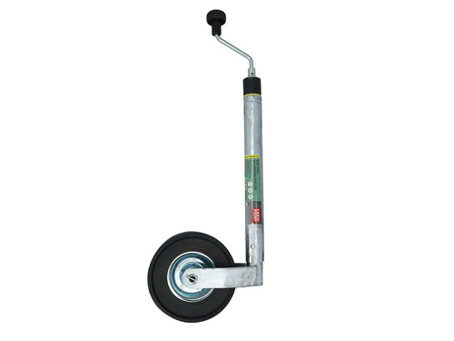 Roue jockey 48mm avec jauge - roue,