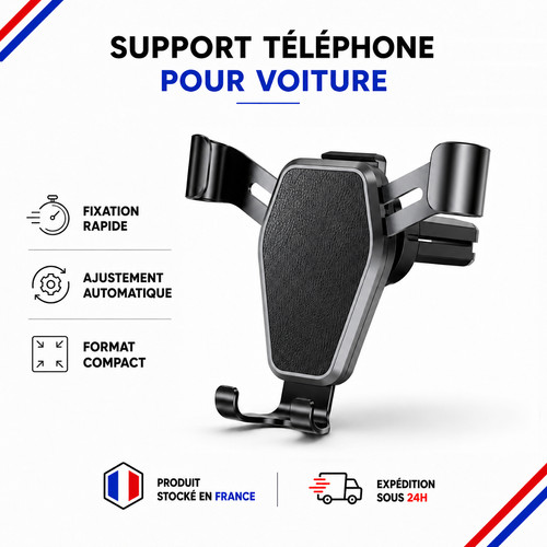Support téléphone voiture - support,