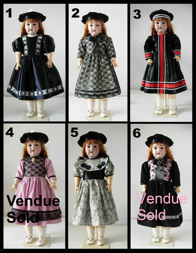 Robe poupée ancienne - robe,