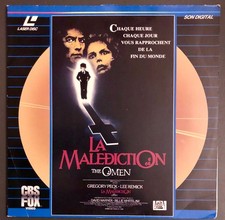 LA MALEDICTION LASERDISC PAL