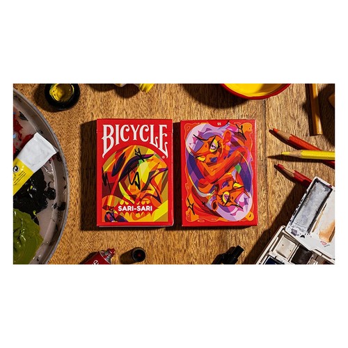Bicycle sari color - bicycle, red