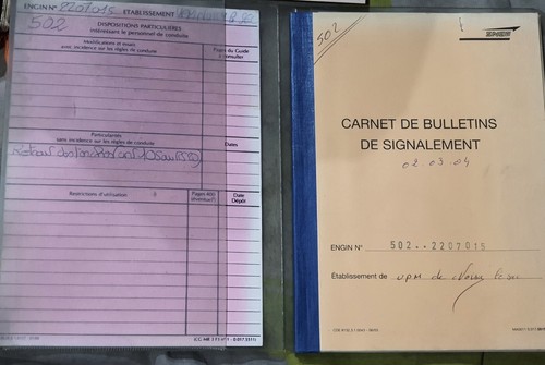 Sncf carnet bord rib - -,