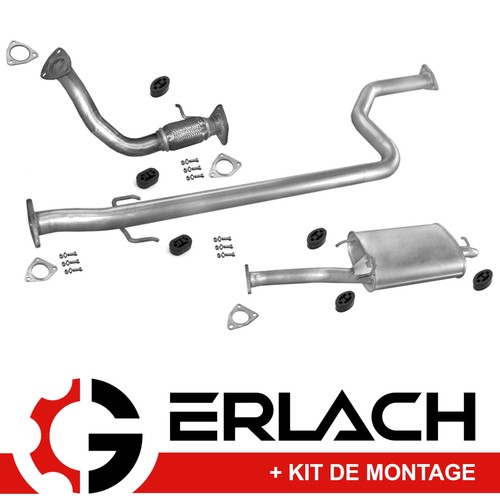 Echappement silencieux pour - , mg