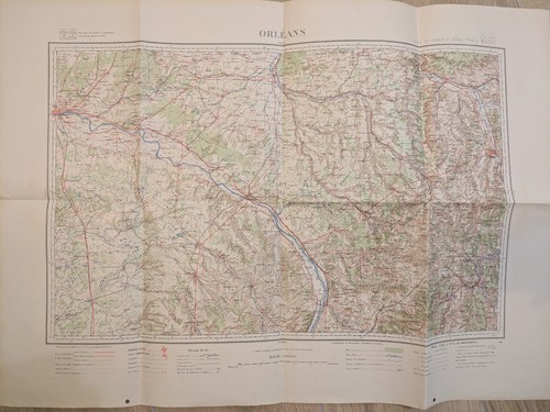 Carte ancienne militaire 030 - carte,
