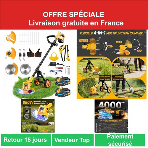 Débroussailleuse électrique - débroussailleuse,