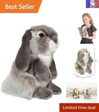 Peluches Modernes Lapin Gris