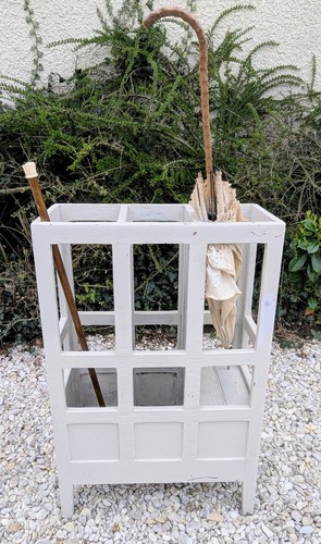 Porte parapluie canne bois - porte, parapluie/canne