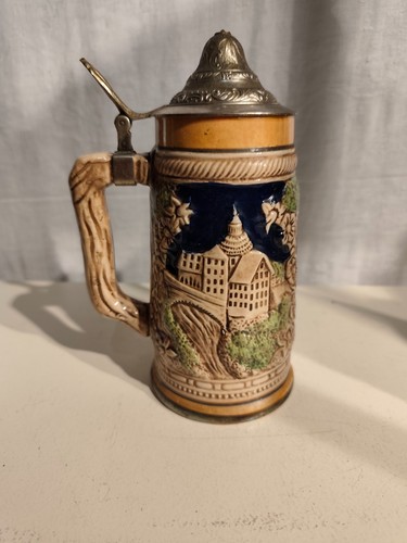 Chope bière vintage avec - vintage,