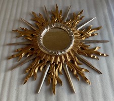 1950/70′ Miroir Soleil Plat