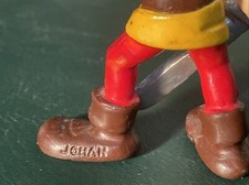 BULLY JOHAN PIRLOUIT FOOT RARE VARIANT SWORD MAGIC FLUTE SMURF BUDDY YOHAN PEYO