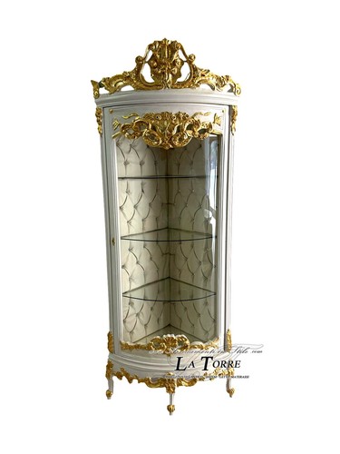 Vitrine angle armoire verre - vitrine, en