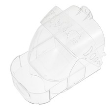  1pc oiseau cage extérieur suspendu boîte de bain en plastique petit oiseau