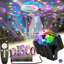 Projecteur Disco DJ Boule Discothèque Lumière de Scène Effets Spéciaux Lumineux