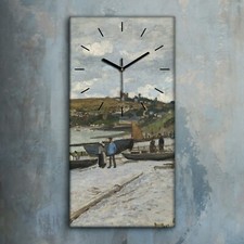 Horloge décorative sur toile