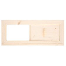 Ventilateur de sauna en bois