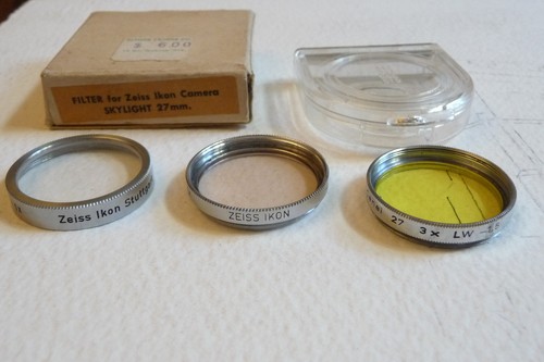 Set three vintage filters - set,