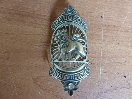 Ancien velo plaque 1900 cycles - velo,