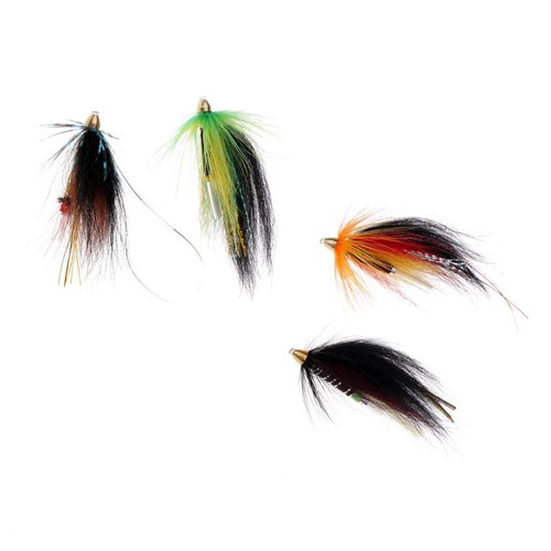 4pcs tube mouches cône - 4pcs, têtes