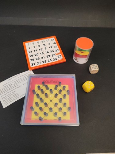 Lot petits jeux vintages - jeux,
