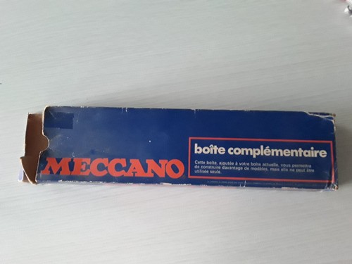 Meccano boîte complémentaire - meccano,