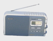 VINTAGE SONY RADIO RÉVEIL ICF-M770SL TESTÉ OK
