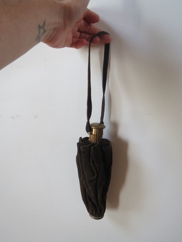 1800s victorian suede - 1800s,