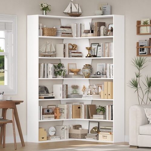 190cm bibliotheque angle - 190cm,