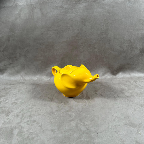 Théière céramique jaune - en,