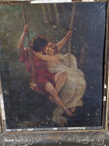 Tableau huile sur toile - huile,