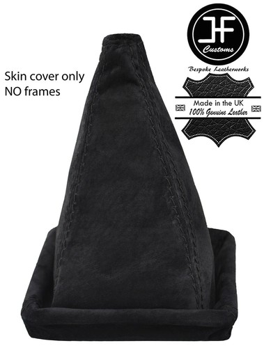 Gaiter suède réelle - en, noir