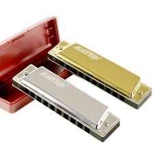 EASTTOP Harmonica diatonique 10 trous en Do pour débutants, enfants, étudiants