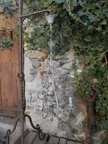 Lustre plafond ancien - lustre,