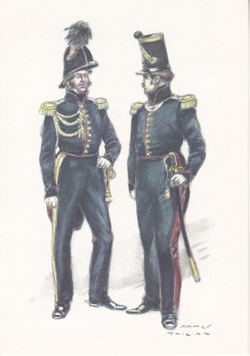 Carte militaire uniforme belge - militaire,