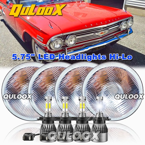 4pcs inch led headlights - 5.75",