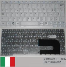 Clavier Qwerty Italien SAMSUNG  NC10 Series, Blanc / White, PN: V100560AK1