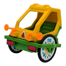 Playmobil jaune vert remorque - playmobil,